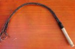 Professional Riding Crop/Horse Whips; Black and White(70 cm)
